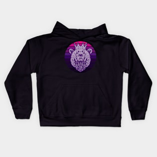 Destined For Greatness(Violet) Kids Hoodie